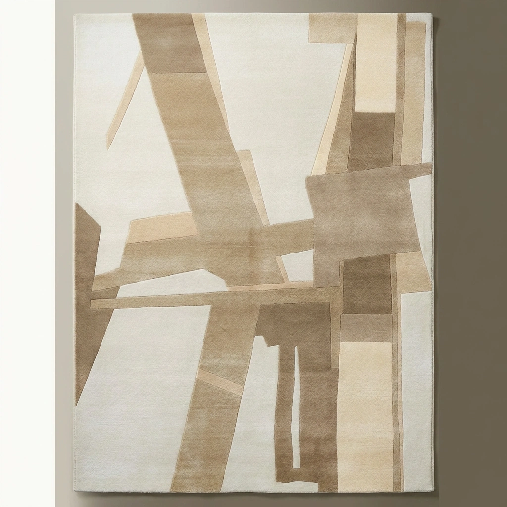 Rug KB-9058 - Hand-Tufted Abstract Wool Rug - Image 16