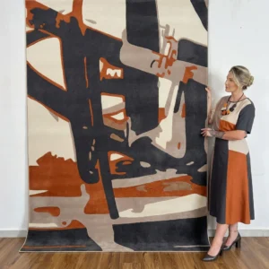 Rug KB-9050 — Abstract Hand-Tufted Wool Rug