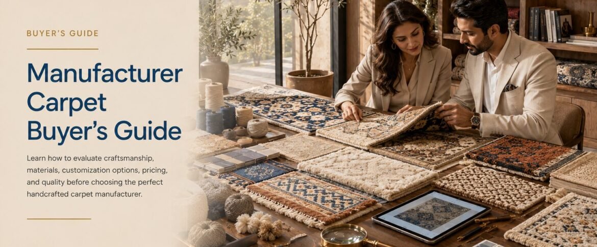 Manufacturer Carpet Buyer's Manufacturer Carpet Buyer's Guide