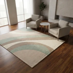 Rug KB-9036 Hand-Tufted Abstract Wool Rug