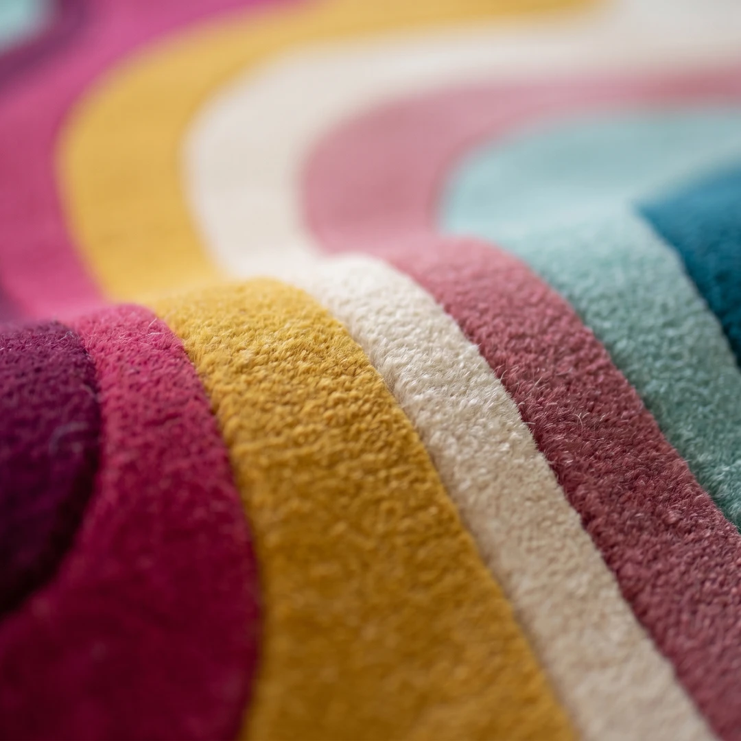 Rug KB-9035 - Abstract Wave Hand-Tufted Rug - Image 19