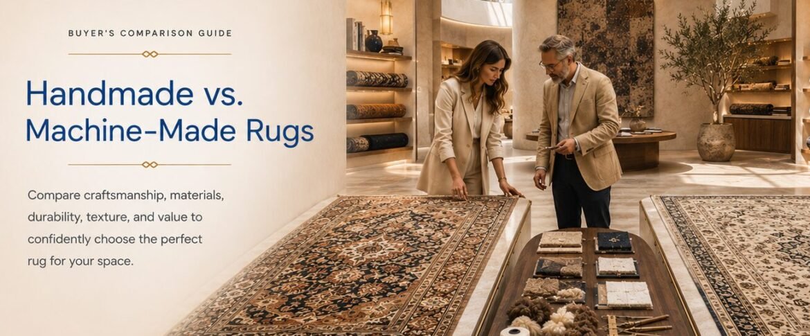 Handmade vs. Machine-Made Rugs