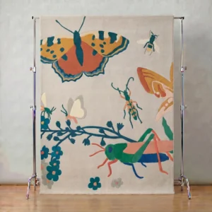 Naturalist Garden Grasshopper Meadow Hand-Tufted Carpet (Embossed)