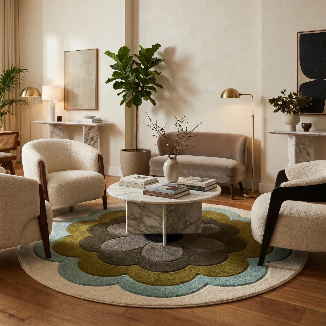 Hand-Tufted Rug - Image 3